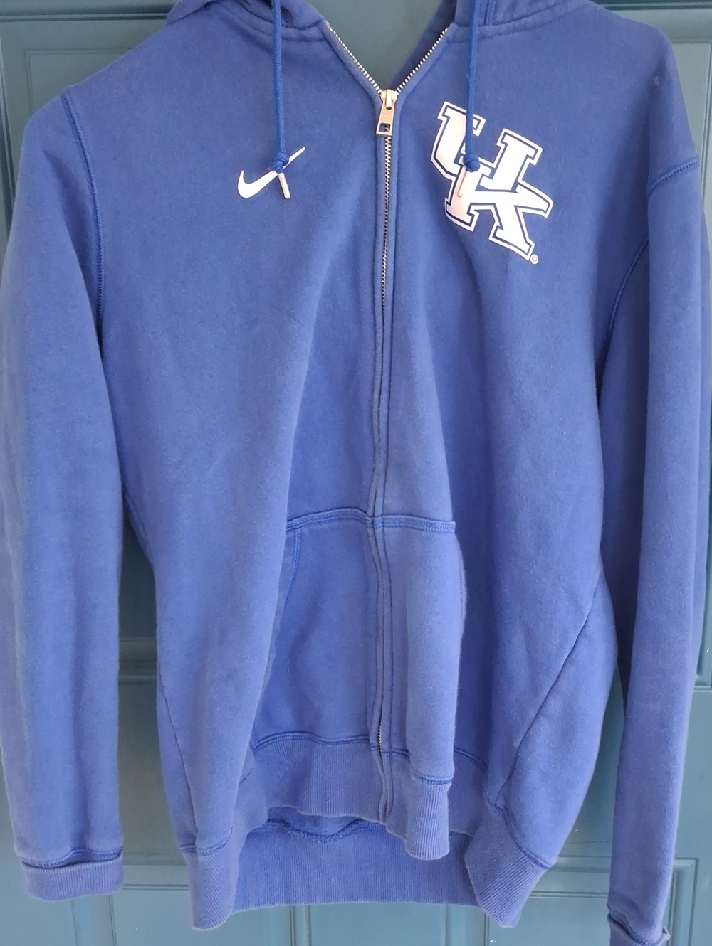 Nike Men’s Royal Blue UK Zip-Up Hoodie